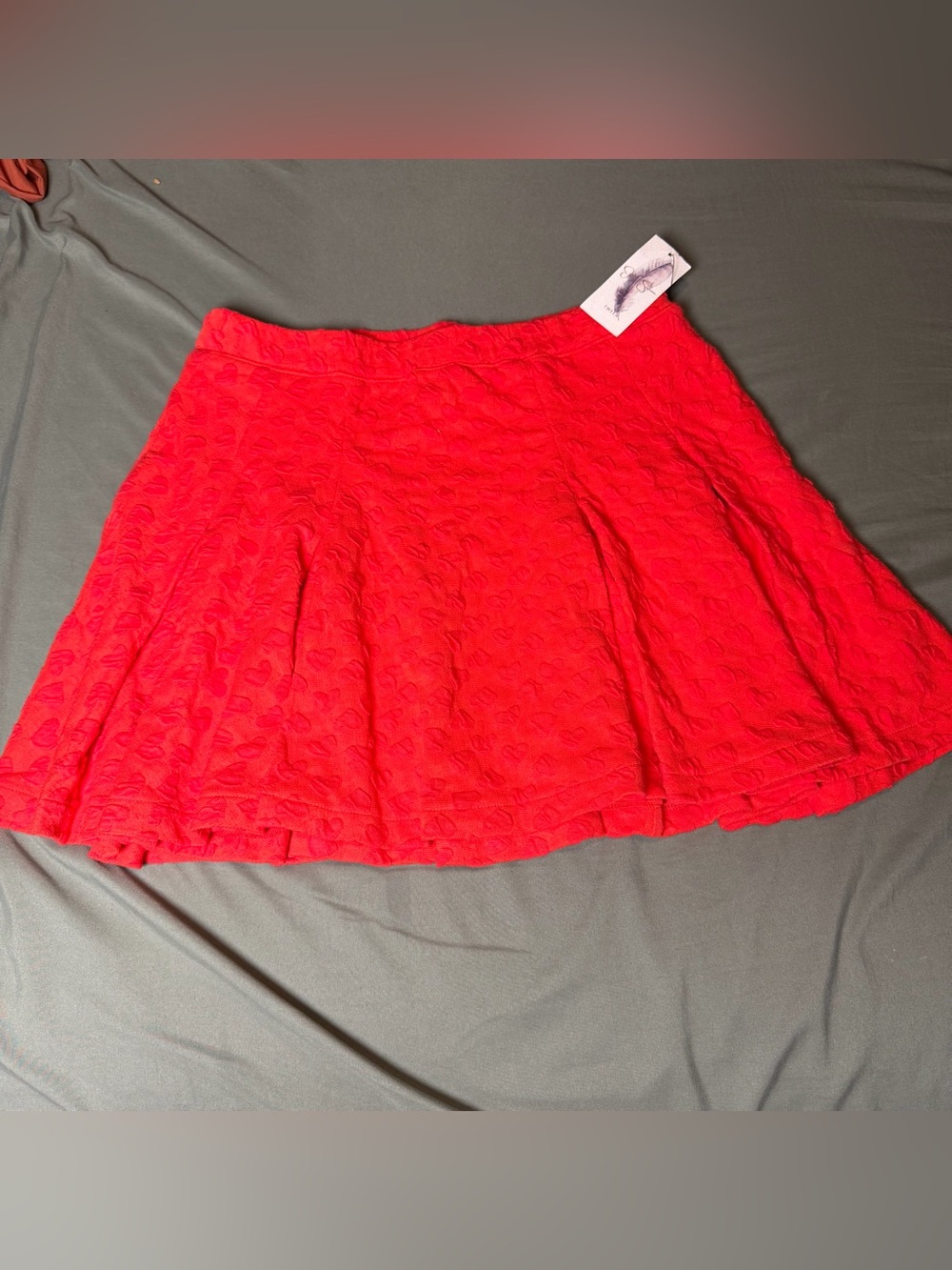 NWT Jessica Simpson Tween Heart
Red Skater Skirt